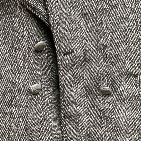 🌟 MINUS Refined Scandinavian Herringbone Jacket Size L - Picture 9 of 9